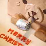 Christmas Teddy Whistle Cake 6" Bundle - Christmas 2024 - Ice Monster - - Eat Cake Today - Birthday Cake Delivery - KL/PJ/Malaysia