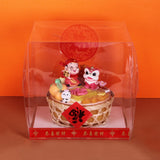 CNY Prosperity Jelly Basket 5" - CNY2025 - Libra Cook & Bake - - Eat Cake Today - Birthday Cake Delivery - KL/PJ/Malaysia