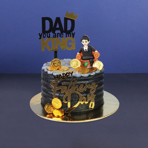 Dad You Are My King - Father's Day 2024 - Eats and Treats Bakery - - Eat Cake Today - Birthday Cake Delivery - KL/PJ/Malaysia