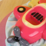 Little Red Plane Jelly Cake 6" - Jelly Cakes - Libra Cook & Bake - - Eat Cake Today - Birthday Cake Delivery - KL/PJ/Malaysia