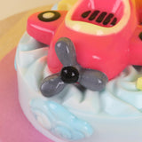 Little Red Plane Jelly Cake 6" - Jelly Cakes - Libra Cook & Bake - - Eat Cake Today - Birthday Cake Delivery - KL/PJ/Malaysia