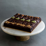 Matcha Chocolate Hazelnut Assorted Brownie 8" - Brownies - Mr & Mrs Brownie - - Eat Cake Today - Birthday Cake Delivery - KL/PJ/Malaysia