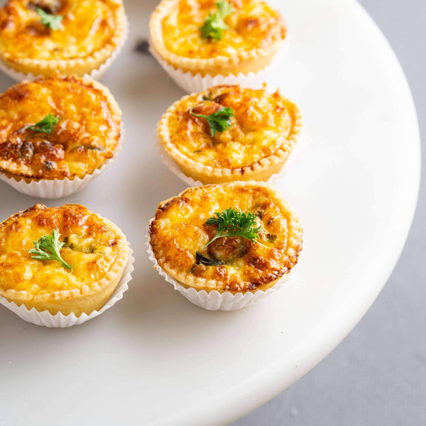 Mini Assorted Quiche | Eat Cake Today | Savoury Delivery KL Malaysia
