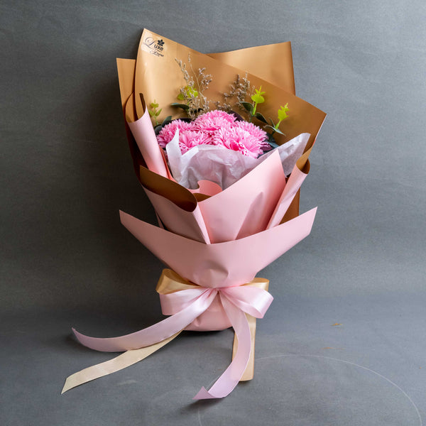 Carnation Soap Flower Bouquet | Online Florist Delivery KL/PJ Malaysia