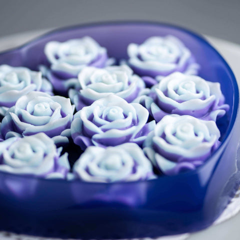 Classic Rose, Purple, Cake Kit – Wholesale Sugar Flowers
