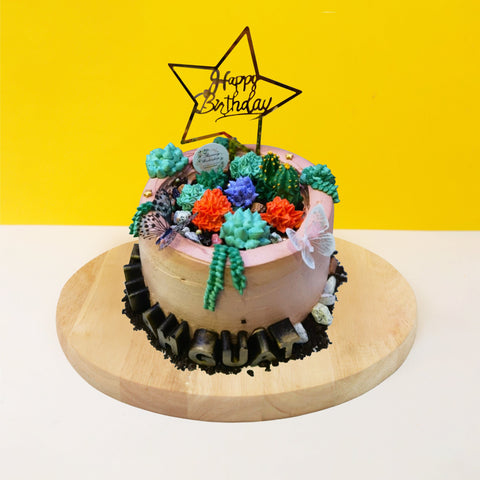 Minimalist Cake design – Birthday Cake